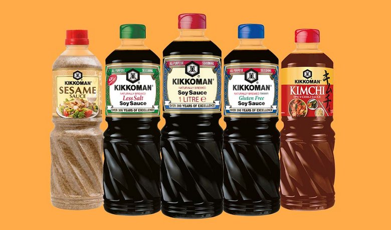 Sauces de soja Kikkoman variés