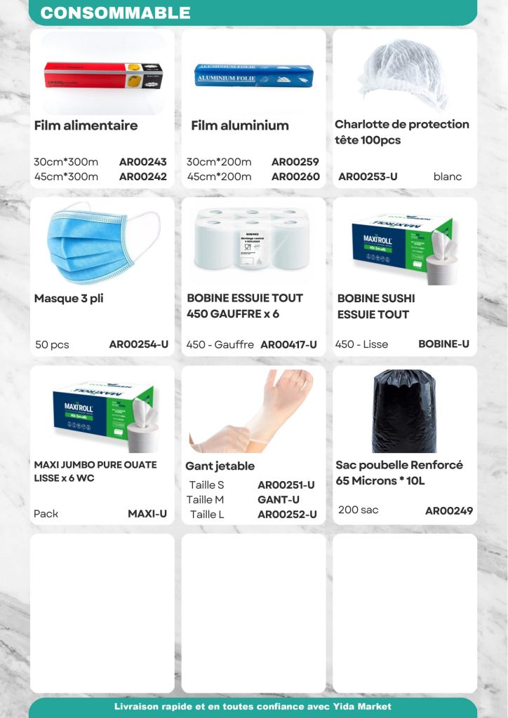 Produits de nettoyage divers